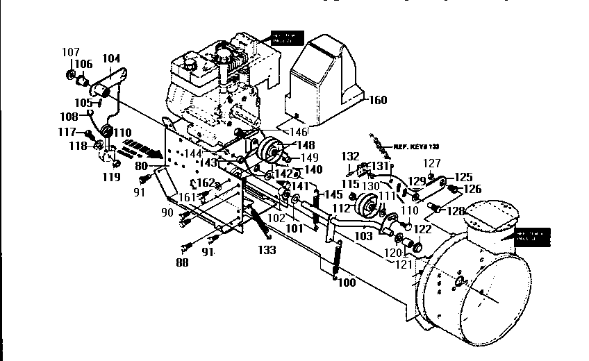 Craftsman 536886610 frame components diagram