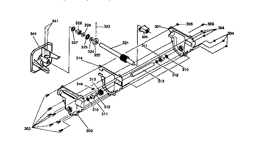 Craftsman 536886610 gearcase diagram