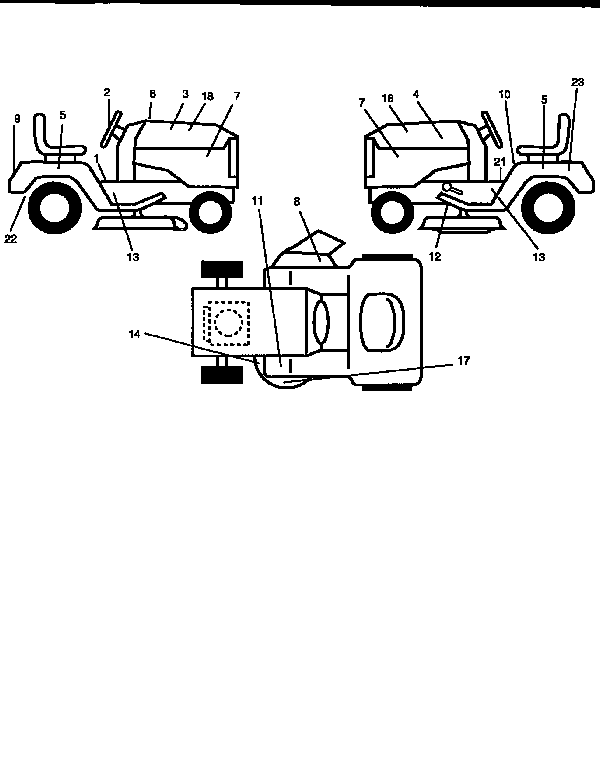 Craftsman 917256532 decals diagram