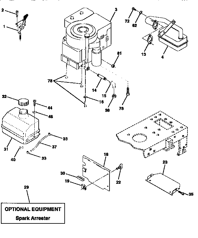 Craftsman 917256532 engine diagram
