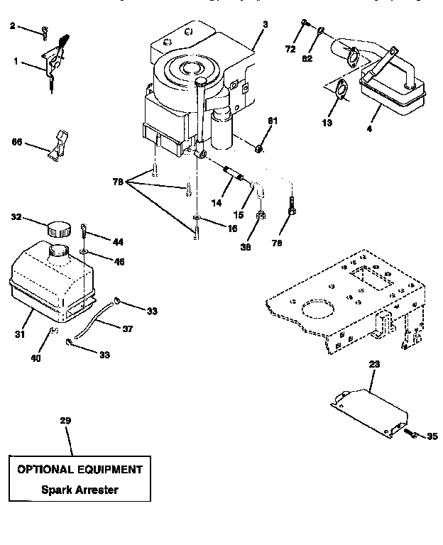 Craftsman 917256380 engine diagram