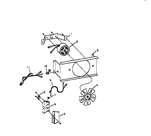 Empire GWB-3 blower assembly diagram