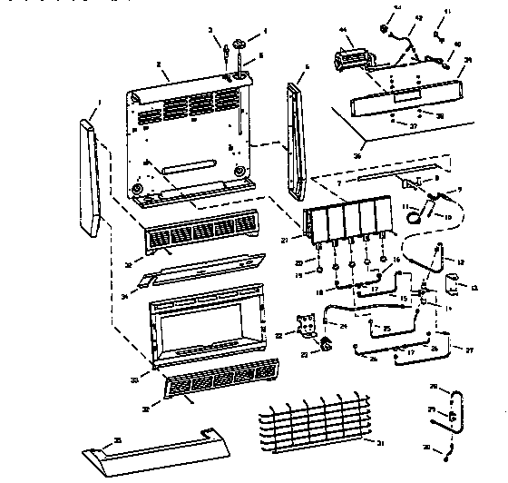 Empire SR-30-1 unit parts diagram