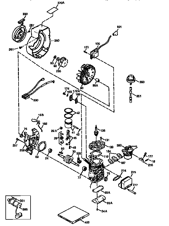 Craftsman 536886760 engine (71/143) 143.973091 diagram