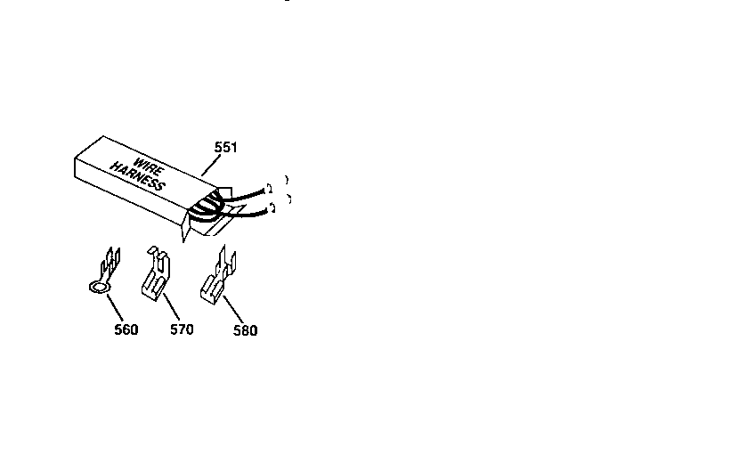 Kenmore 91141069690 wire harnnes and components diagram