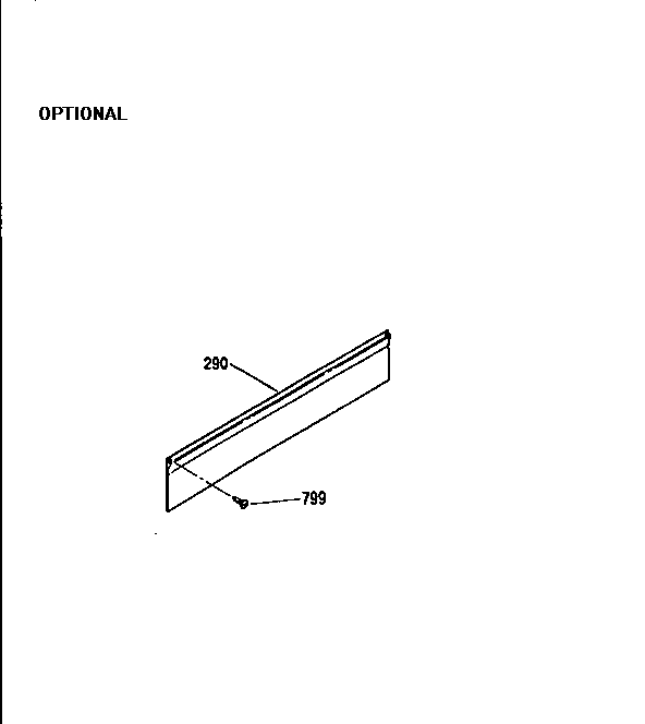 Kenmore 91147069690 filler trim kit 4047590&4047990 diagram