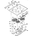 Kenmore 91146769690 main top section diagram