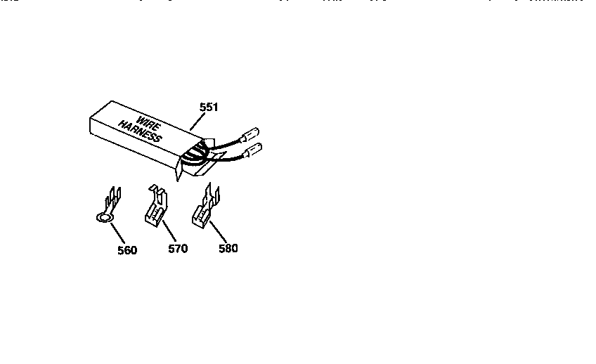 Kenmore 91146565690 wire harnesses and components diagram
