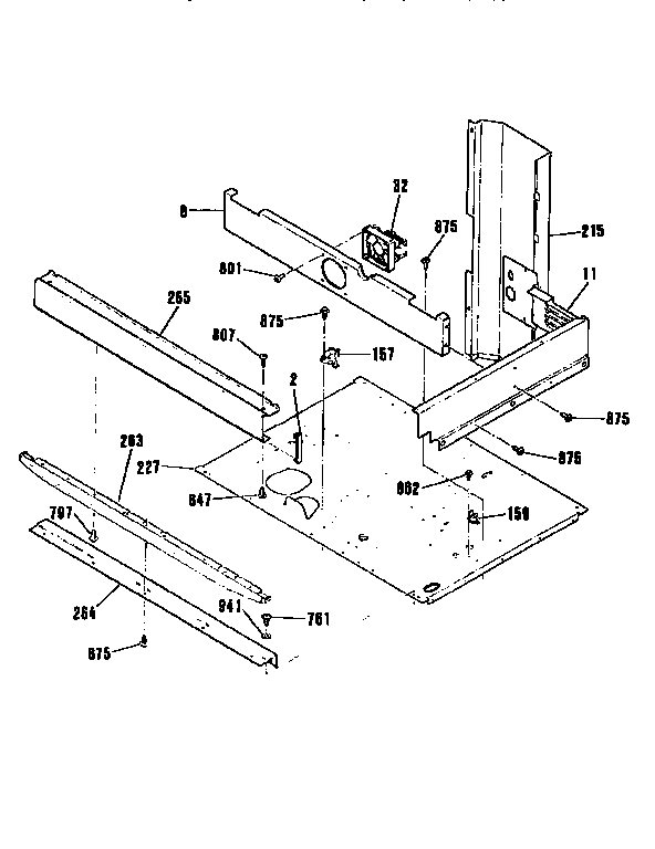 Kenmore 91141165690 center space section diagram