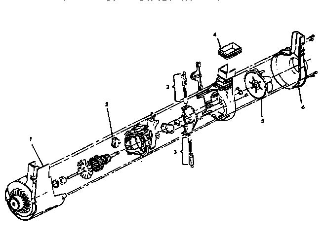 Hoover U6335-930 motor assembly diagram