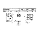 Coleman Evcon 7148A815 functional replacement parts diagram