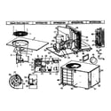 Coleman Evcon BPHH0361BA functional replacement parts diagram