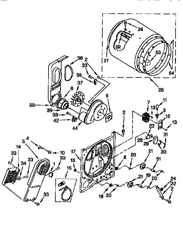 Kenmore 11066812690 bulkhead diagram