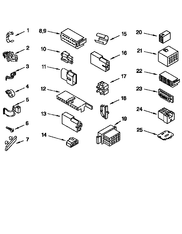 Kenmore 11091565210 wiring harness diagram