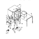 Kenmore 66517621691 tub assembly diagram