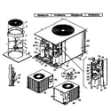 Coleman Evcon FRHS0241CA unit parts diagram