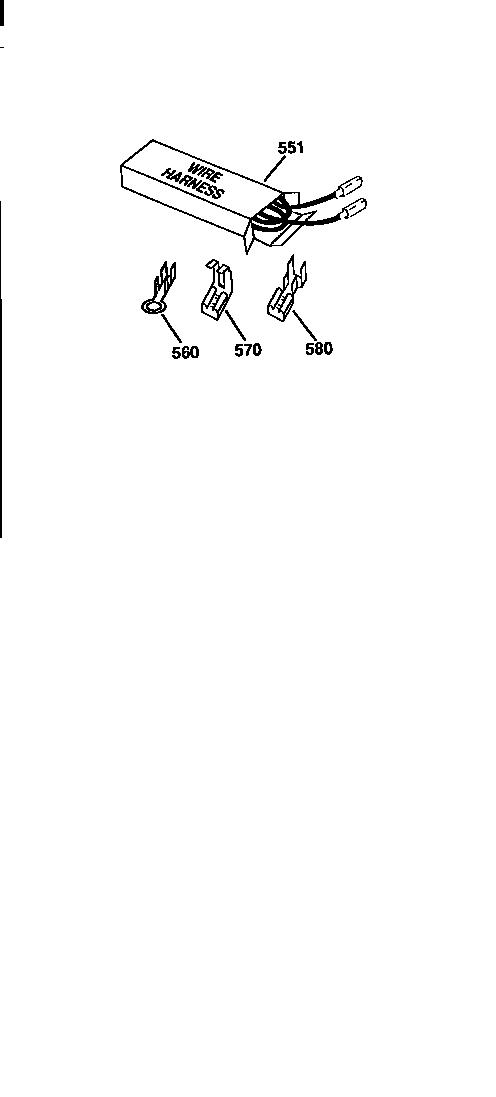 Kenmore 91147466690 wire harness and components diagram