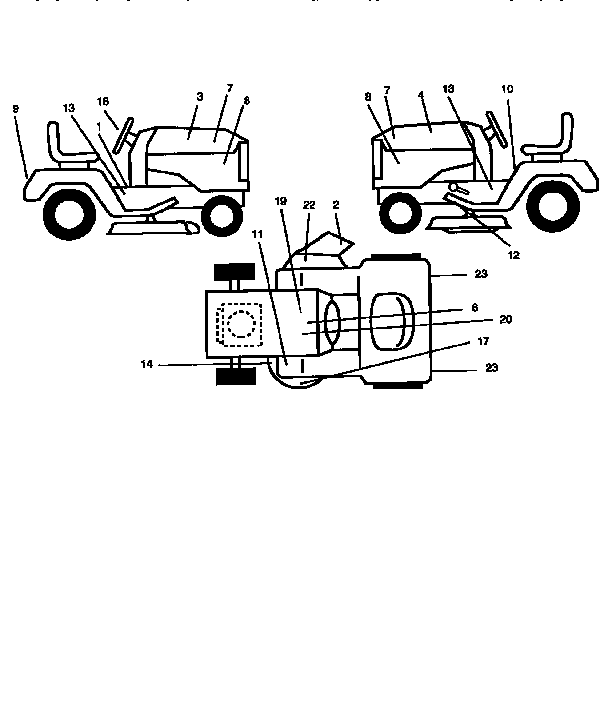 Craftsman 917252581 decals diagram