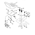Craftsman 917256563 seat assembly diagram
