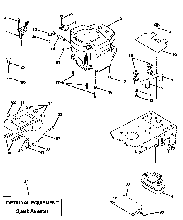 Craftsman 917256563 engine diagram