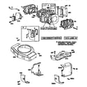 Craftsman 917256680 engine 42a707-1625-01 (71/500) diagram