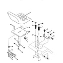 Craftsman 917256680 seat assembly diagram
