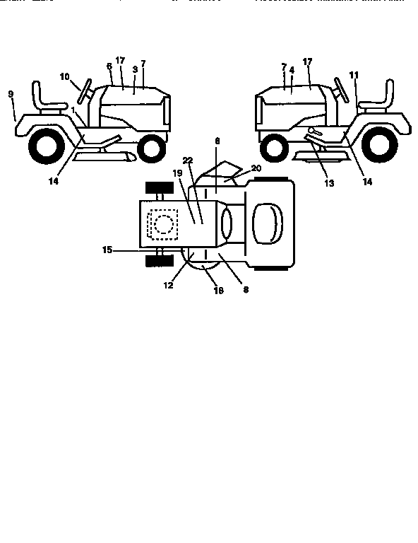 Craftsman 917256680 decals diagram