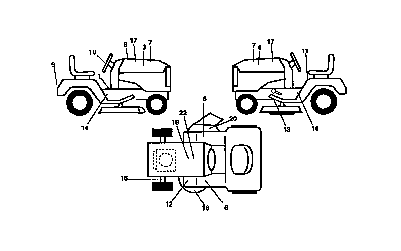 Craftsman 917256660 decals diagram