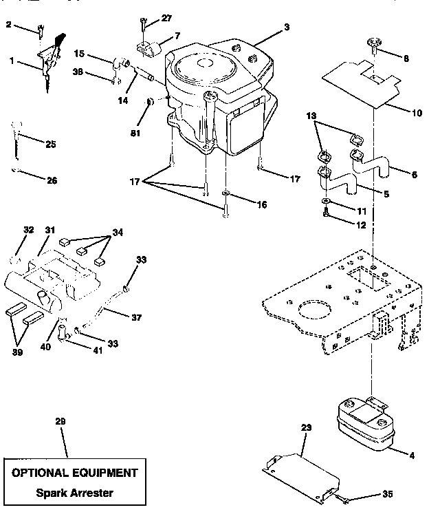 Craftsman 917256660 engine diagram