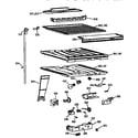 Kenmore 3639755772 compartment separator diagram