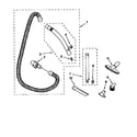 Kenmore 1163211590C hose and attachments diagram