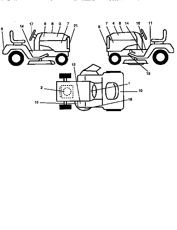 Craftsman 917256830 decals diagram
