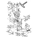 Craftsman 917256583 mower deck diagram