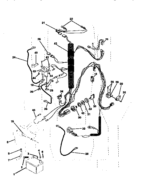 Craftsman 917256460 electrical diagram