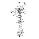 Craftsman C950-52930-0 carburetor 640054 (71/143) diagram