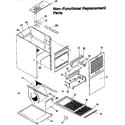 ICP NTC5075BFC1 non-functional replacement parts diagram