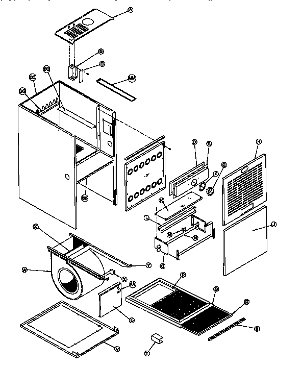 ICP NTC5150BKC1 non-functional replacement parts diagram