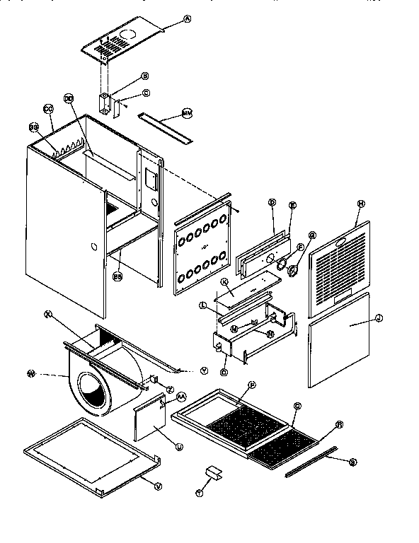 ICP NTN5050BFB1 non-functional replacement diagram
