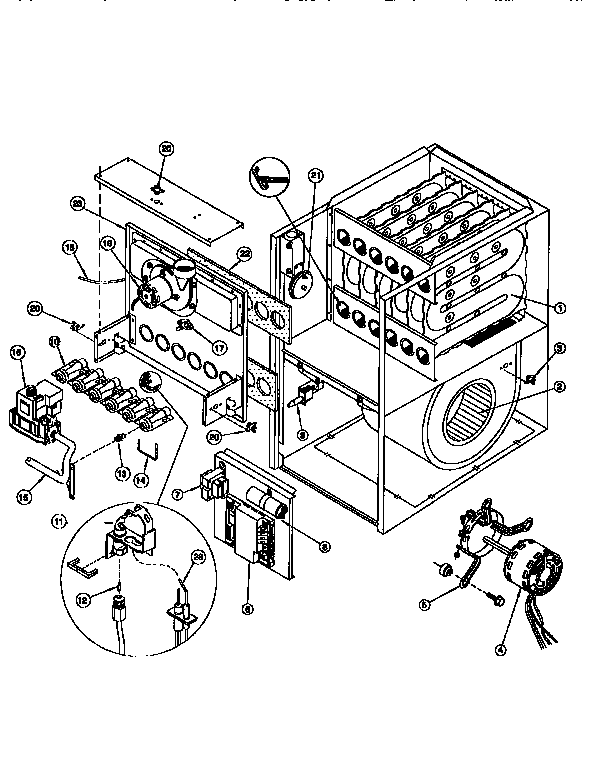 ICP GNJ100M20B1 functional replacement diagram