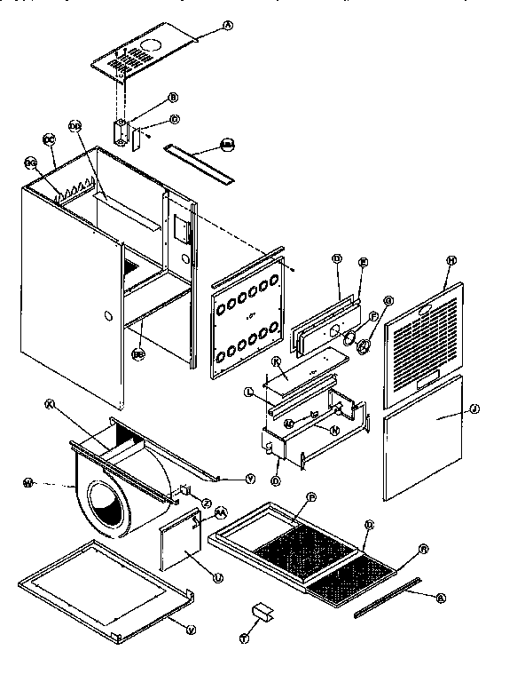 ICP GNJ100M16A1 non-functional replacement diagram