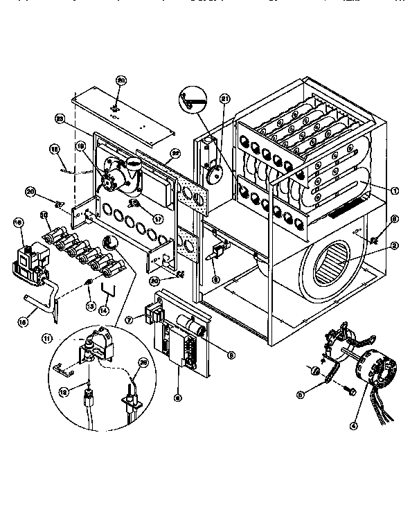 ICP GNJ075M16A1 functional replacement diagram