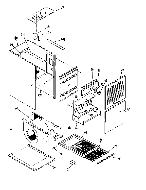 ICP GNJ075M16A1 non-functional replacement diagram
