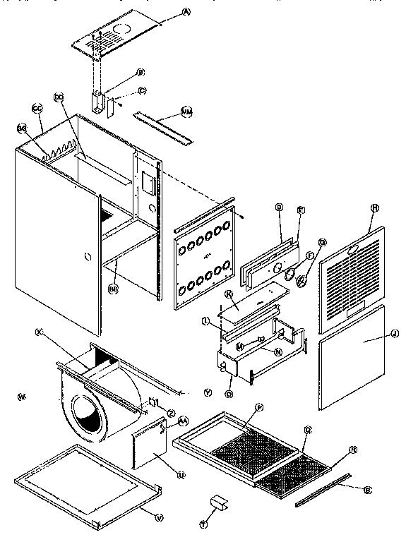 ICP GNJ075M12B non-functional replacement diagram