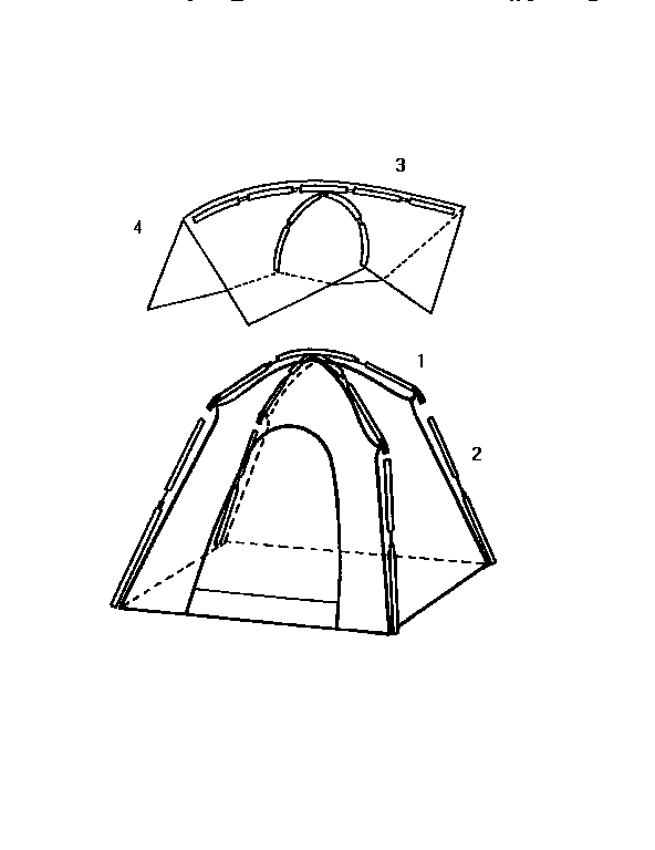 Sears 718771100 frame assembly diagram