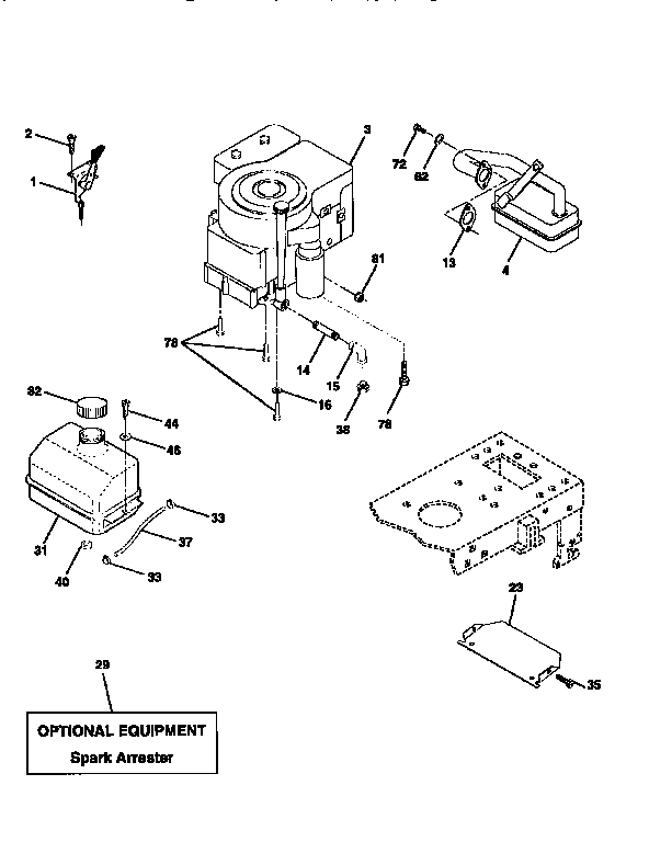Craftsman 917256870 engine diagram