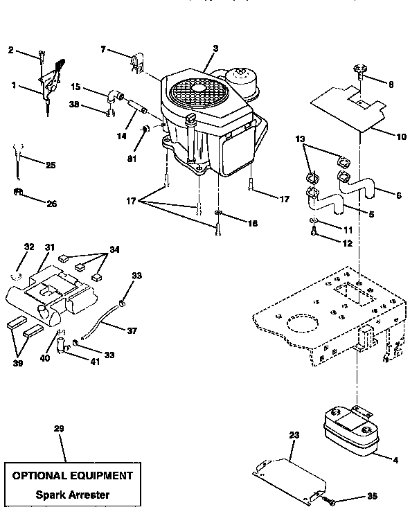 Craftsman 917256702 engine diagram