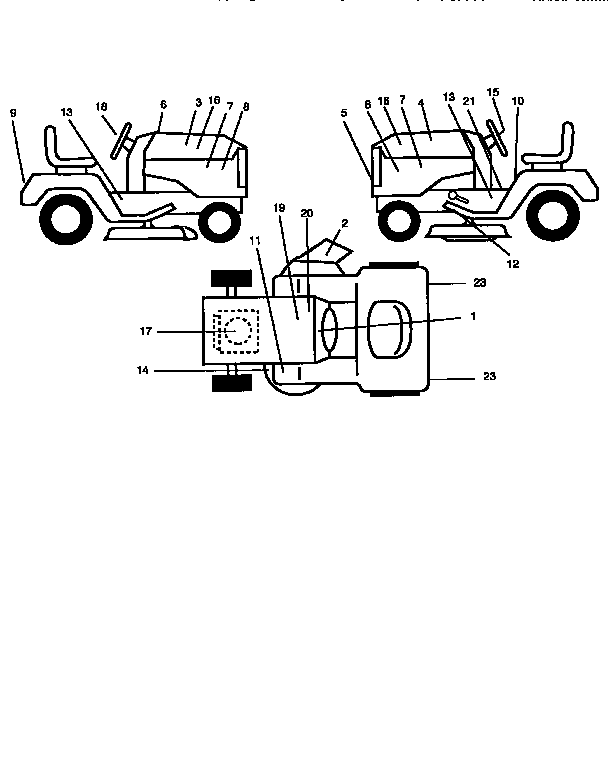 Craftsman 917256702 decals diagram