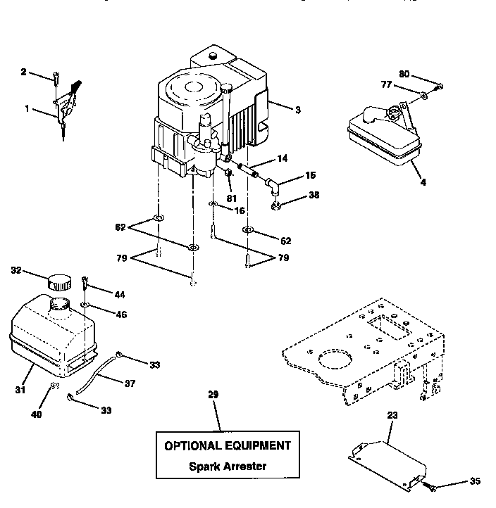 Craftsman 917256544 engine diagram