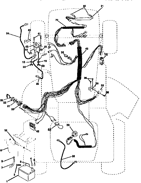 Craftsman 917256524 electrical diagram