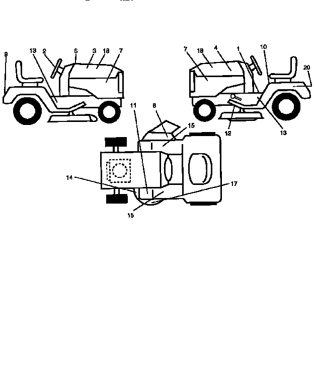 Craftsman 917256524 decals diagram